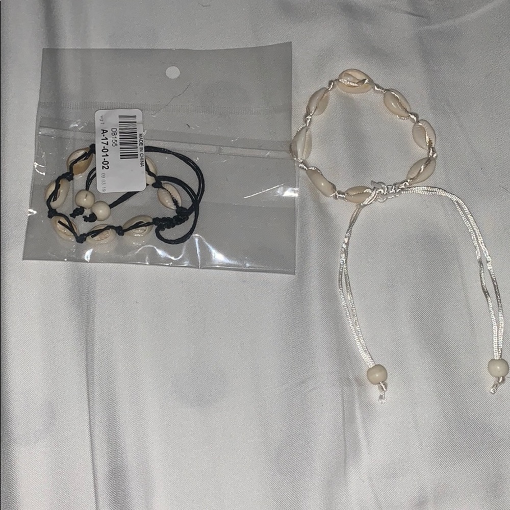 Shell bracelet Surfer Beach Cowrie Shell VSCO
